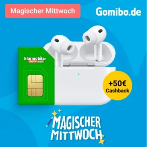 Apple AirPods Pro 3 klarmobil Allnet Flat 20GB (Telekom Netz)