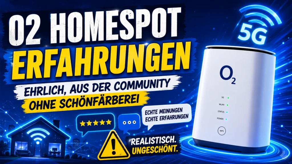 O2 Homespot Erfahrungen