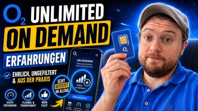 O2 Unlimited on Demand Erfahrungen