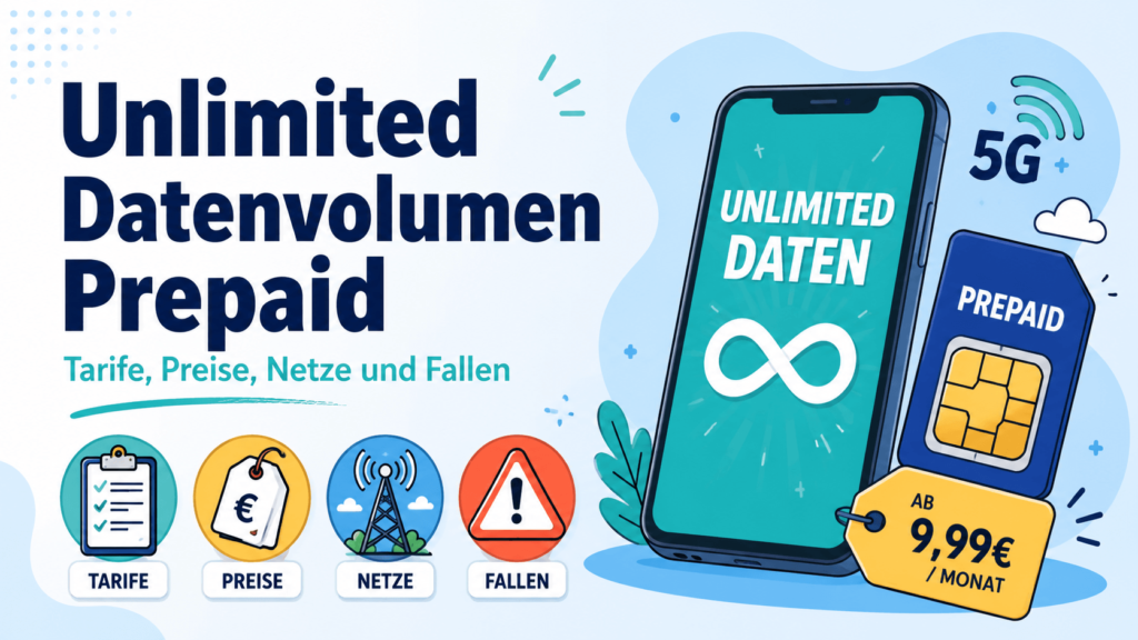 Unlimited-Datenvolumen-Prepaid