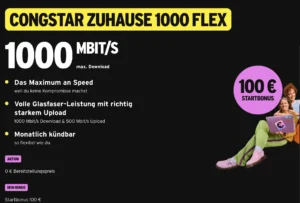 congstar Zuhause 1000 Flex