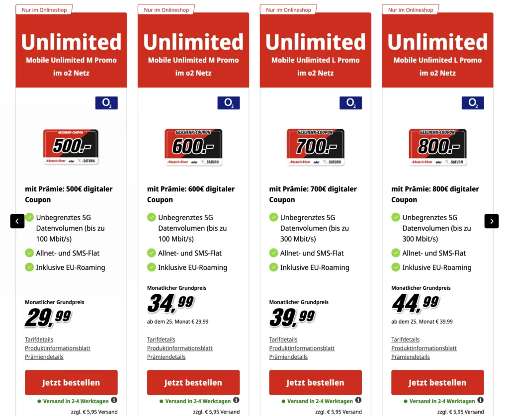 o2 unlimited max mediamarkt