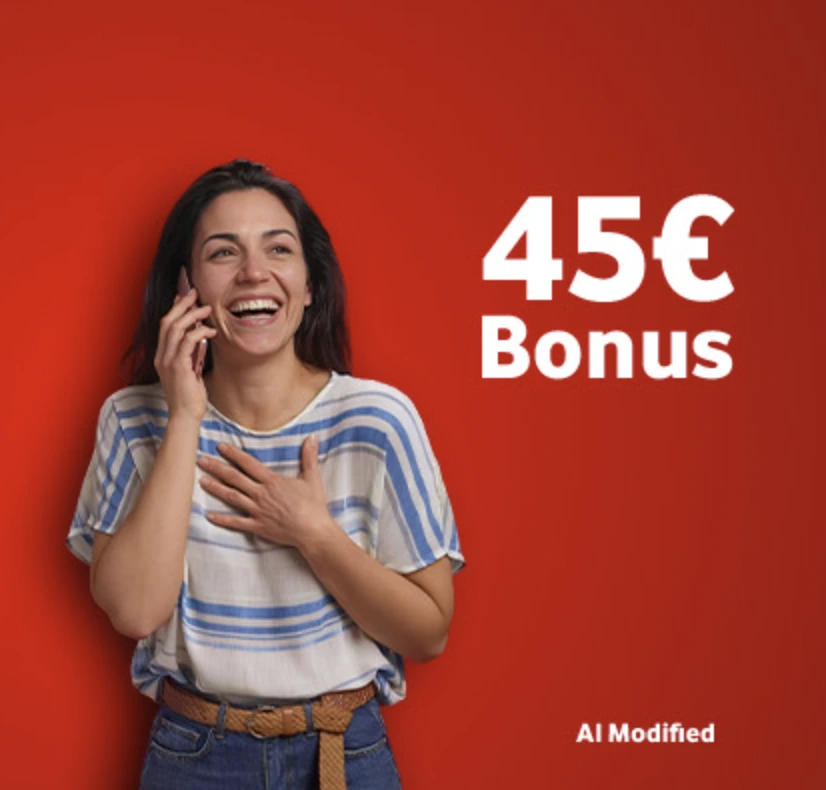 Vodafone CallYa Allnet Flat M: 50GB 5G bis zu 3 Monate kostenlos