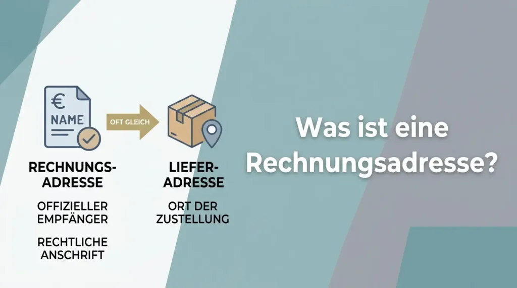 Was ist eine Rechnungsadresse Beitragsbild