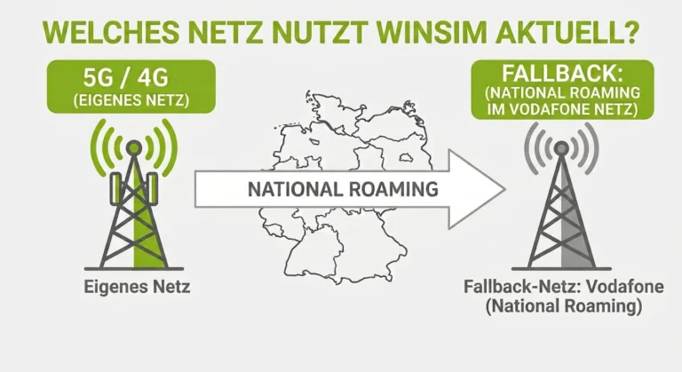 Welches Netz nutzt WinSim