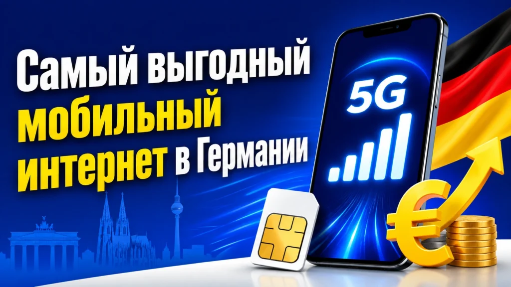 Самый выгодный мобильный интернет в Германии