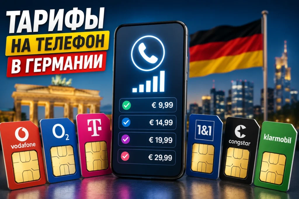 Тарифы на телефон в Германии