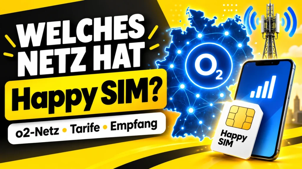 Welches Netz hat Happy SIM?