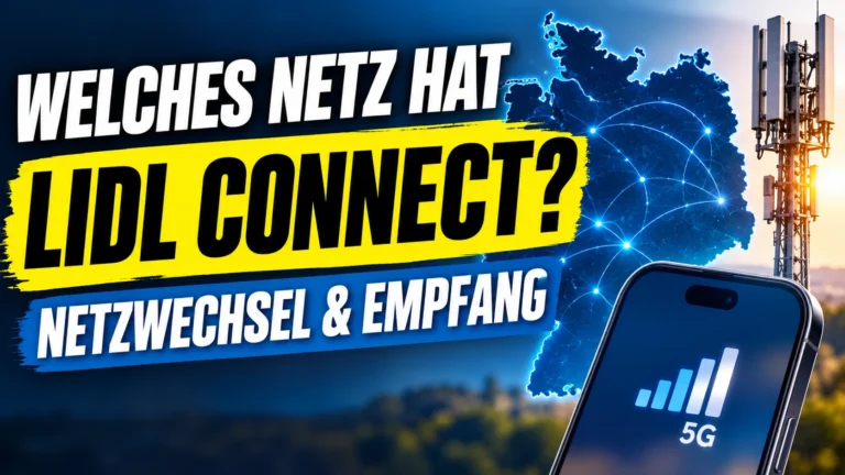 Welches Netz hat Lidl Connect?