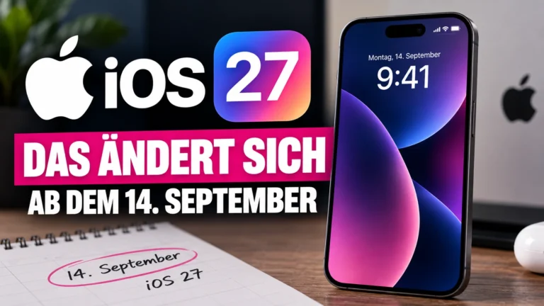 iOS 27 ab 14. September